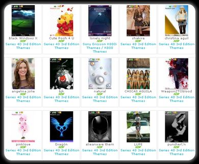 Una palicacion para poder bajar temas gratis para mi bb8520