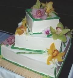 square wedding cake pic02