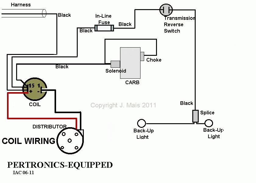 Coil Wiring Hook-Up's - Itinerant Air-Cooled Ignition Coil Circuit Diagram Itinerant Air-Cooled