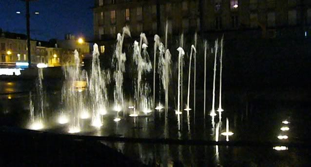 fontaine nuit