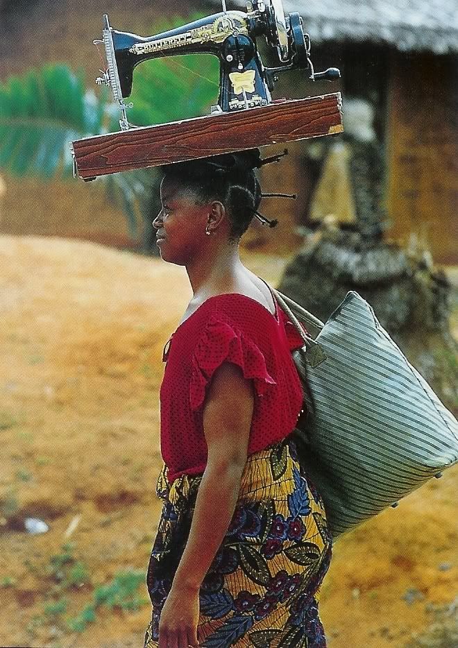 african market woman