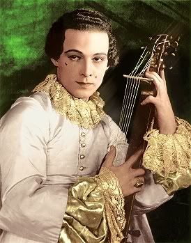 Rudolph Valentino hasn't earned...