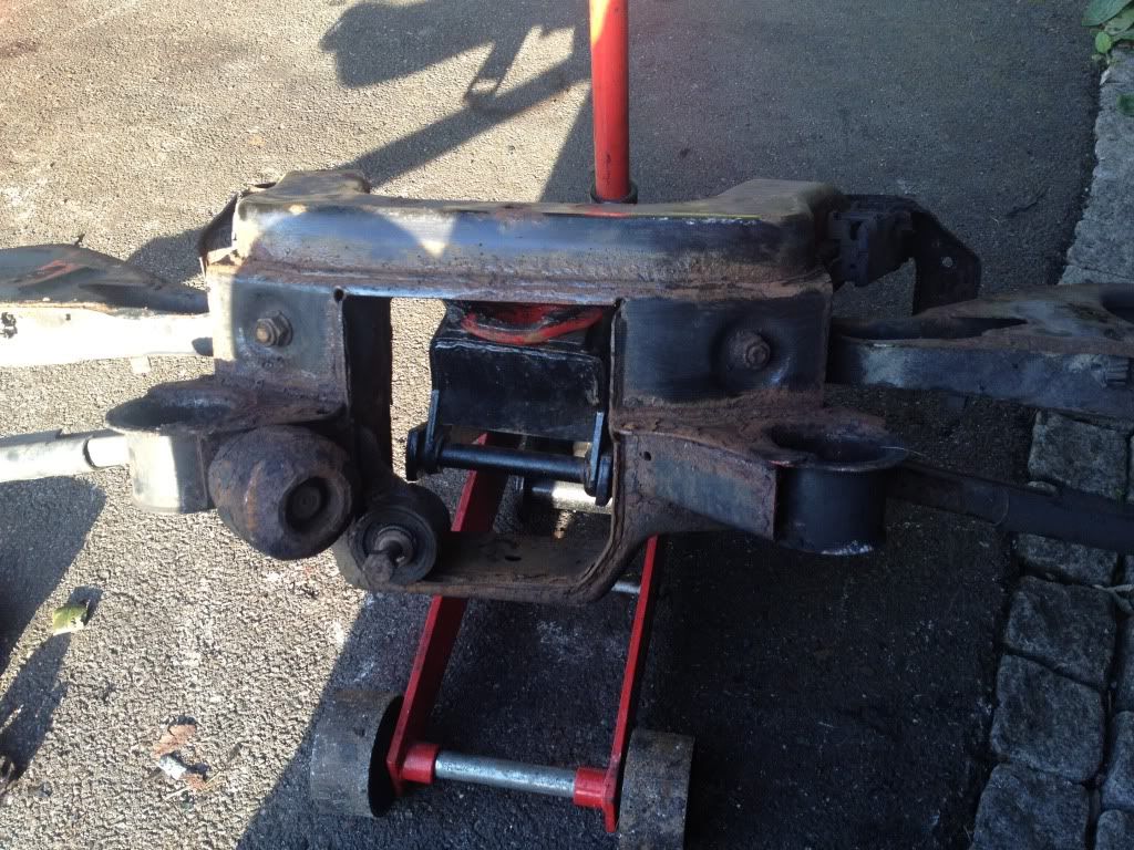 Bmw e36 rear subframe removal #2