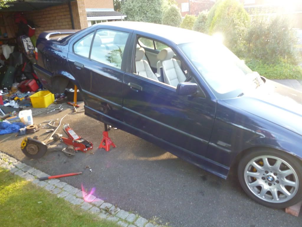 Bmw e36 rear subframe removal #4