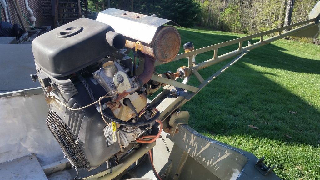 35hp Mud Motor East Tennessee Fishing