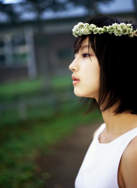 Sexy Teen With Flowers Crown