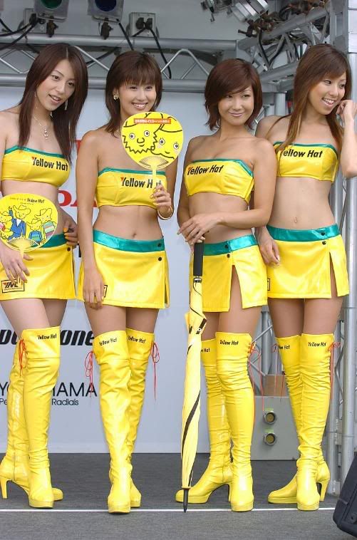 Japanese Race queens