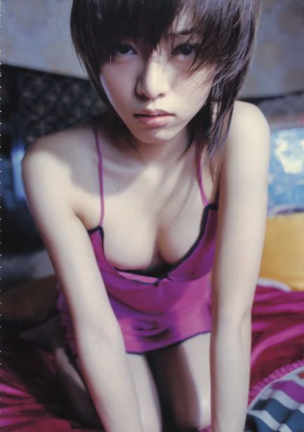 Yumiko Shaku Japanese girl idol