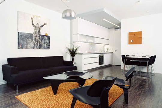 Style Modern Dining Room With Wall Decorate dining room