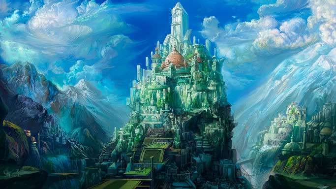 Tall Fantasy City