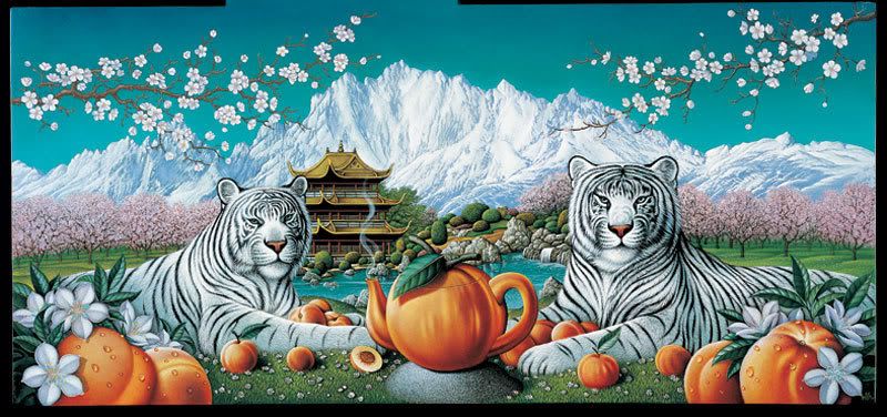 White tigers