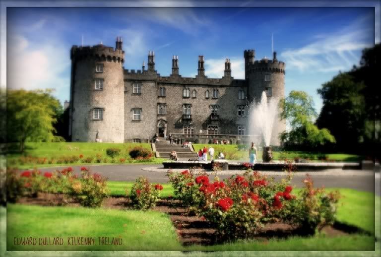 Castle and Flowers