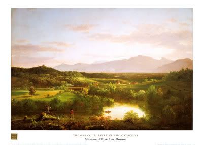 river painting Thomas Cole