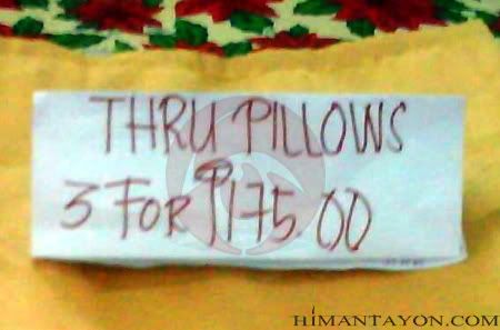 Thru Pillows