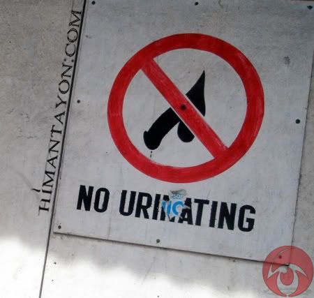 Urinating