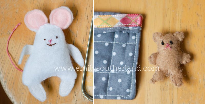 Emily's Little World: altoid tin mouse DIY