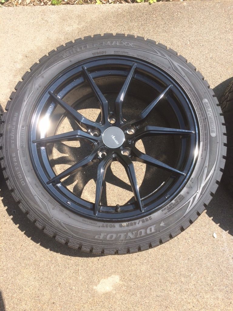 For Sale Winter Tire and Wheel Setup for V2 Chicago Cadillac Owners