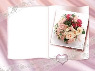 Photo Frame PNG Wedding Template 4Photo