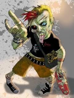 Punk Rock Zombie Pictures, Images and Photos