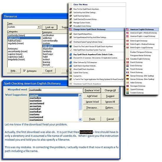 add spell check thesaurus and grammar check to all programs notepad ...