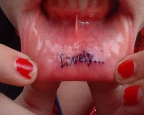 Star lip tattoo. TATTOO JUNKIES Group Messages | eons.com