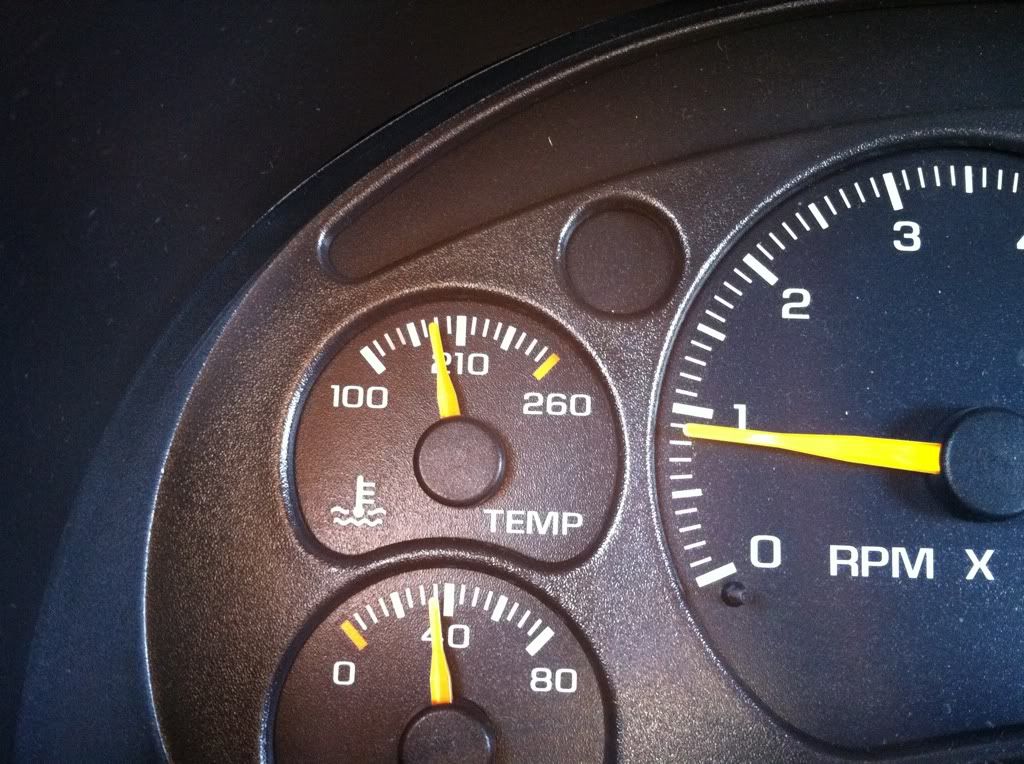 Possible Gauge cluster problem (temp) S10 Forum