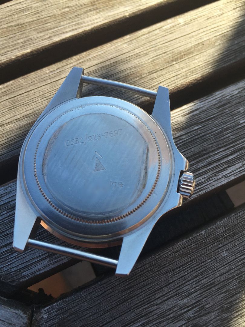 original rolex design case back