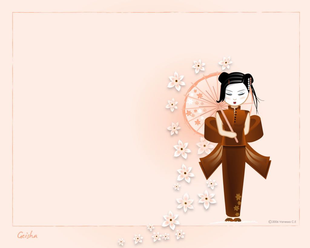 geisha Desktop Background