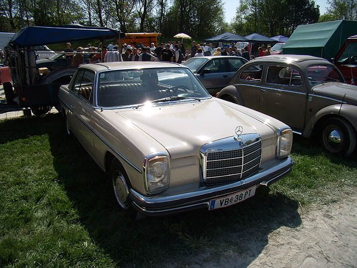 Classic W114 Coupe from Mercedes IMG A Mercedes Firetruck from the 1960s