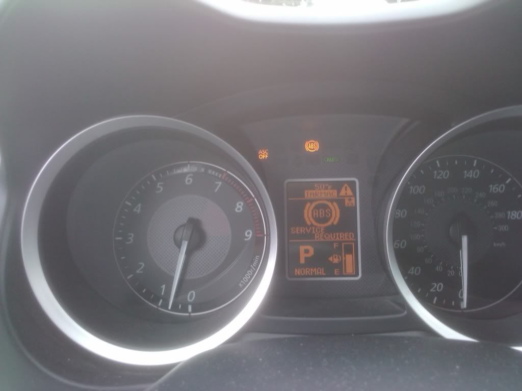 ABS warning light came on, still have brakes