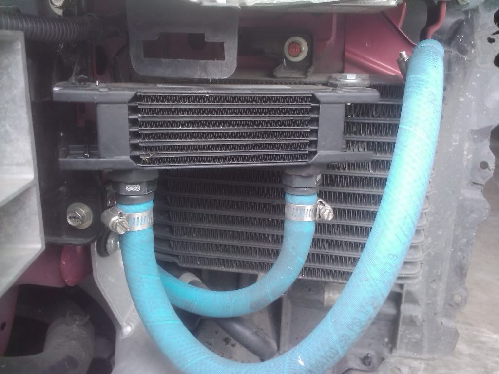 SST transmission Cooler setup Mitsubishi Lancer Evolution Forum
