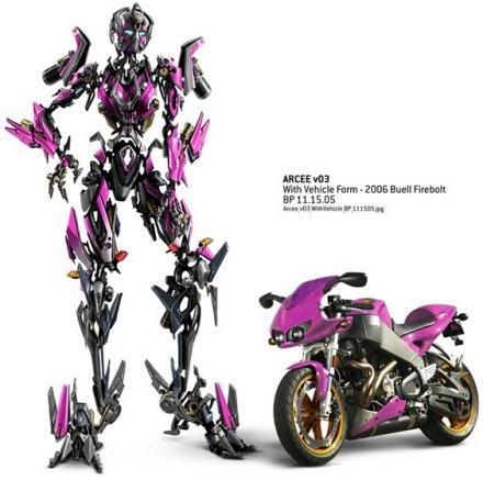 Female Autobot Arcee Female Autobot Arcee