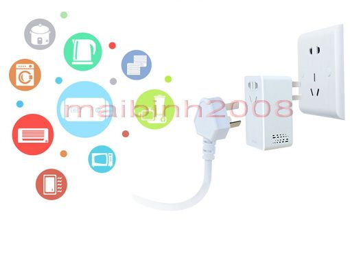 Ổ Cắm Điều Khiển Từ Xa Bằng Wifi Broadlink SP Mini - 1
