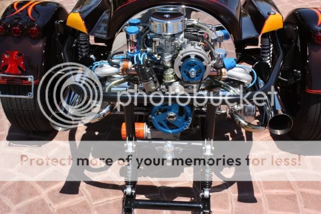 2013 VW Trike Motorcycle Trike Chopper Trike Custom 3 Wheeler Trike